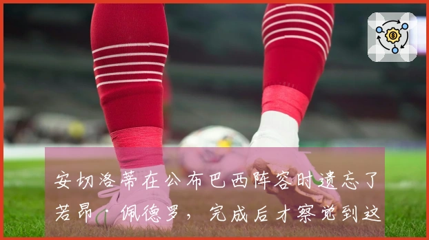 安切洛蒂在公布巴西阵容时遗忘了若昂·佩德罗，完成后才察觉到这一点